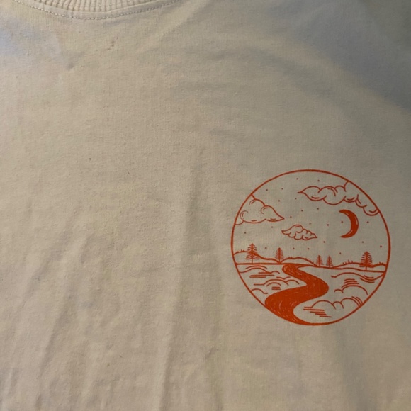 Y2K White Jack & Jones Graphic Tee Shirt - Picture 2 of 5